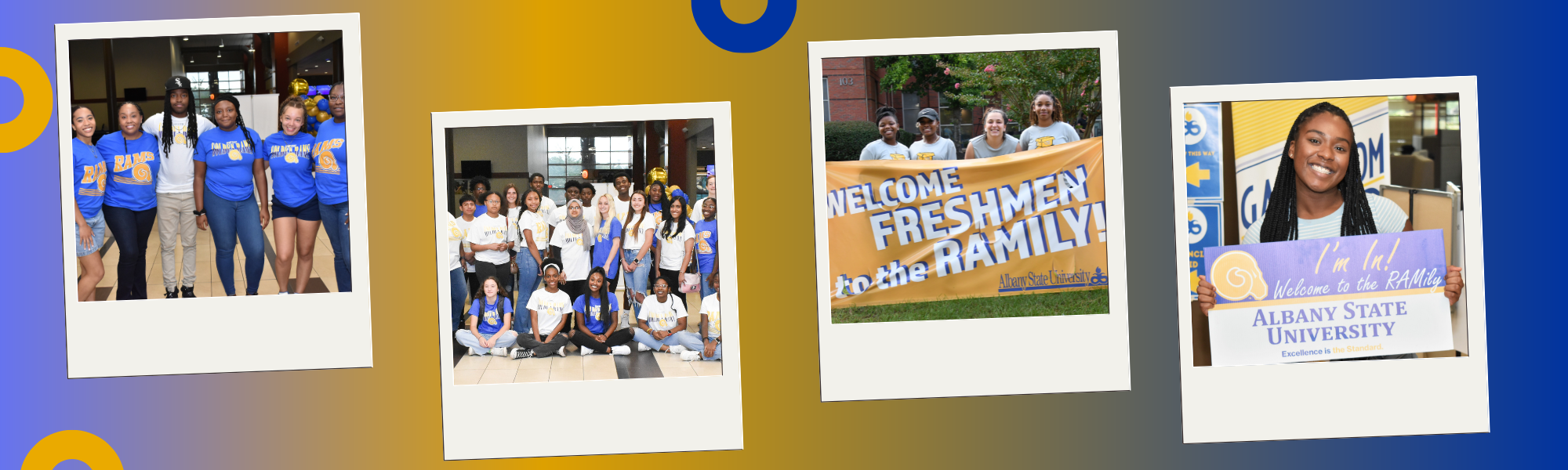 Multiple Pictures of Students