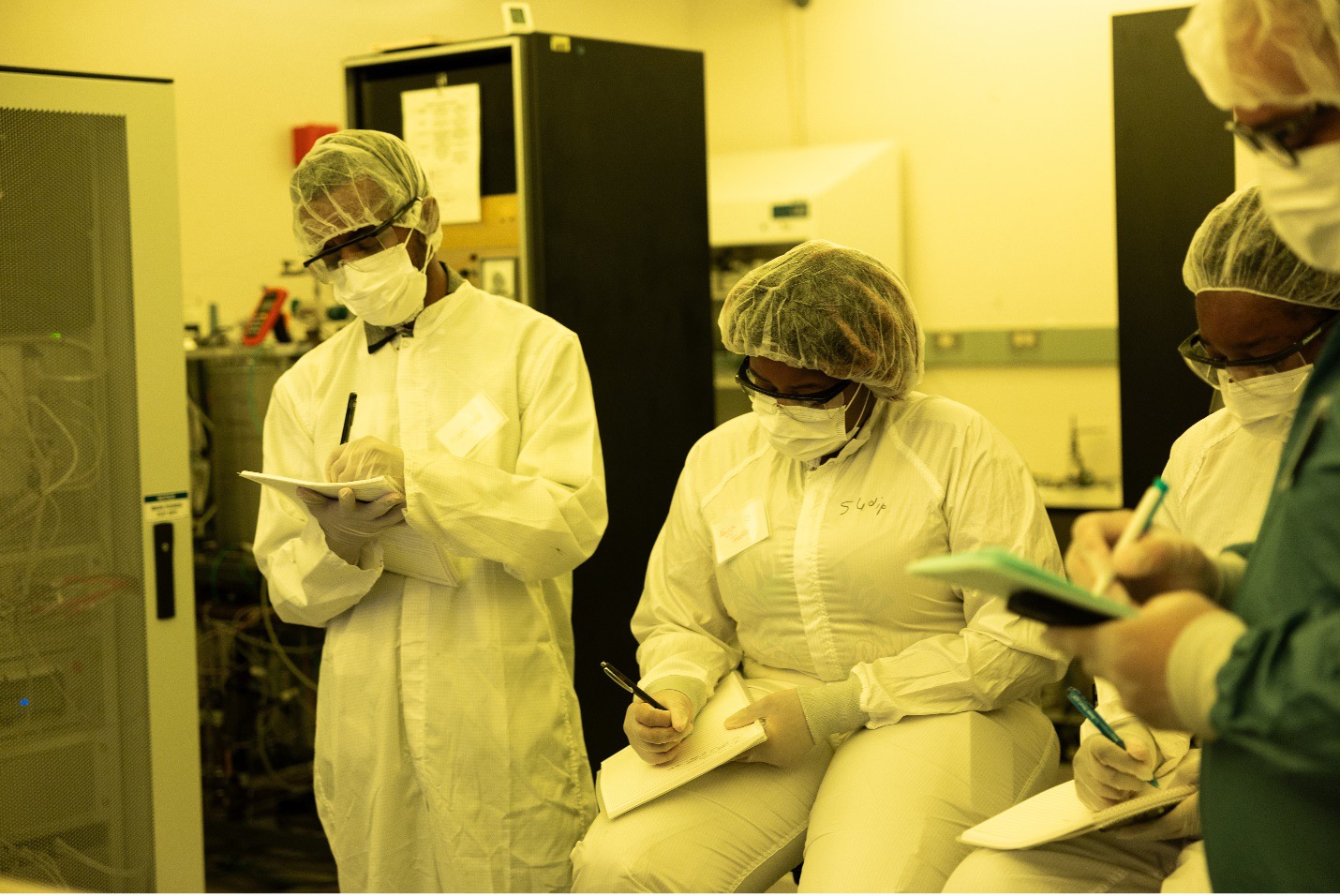 Students in a lab