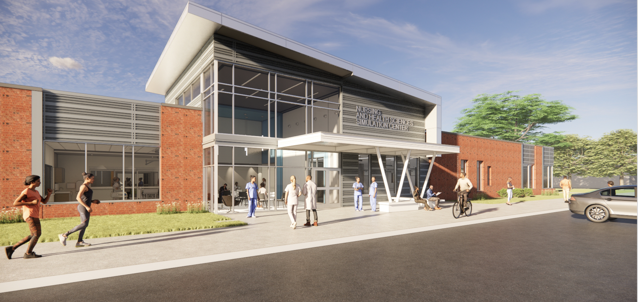 Nursing and Health Sciences Simulation Facility concept