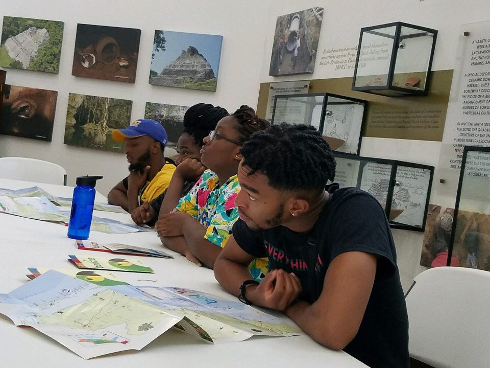 Students in classroom in Belize