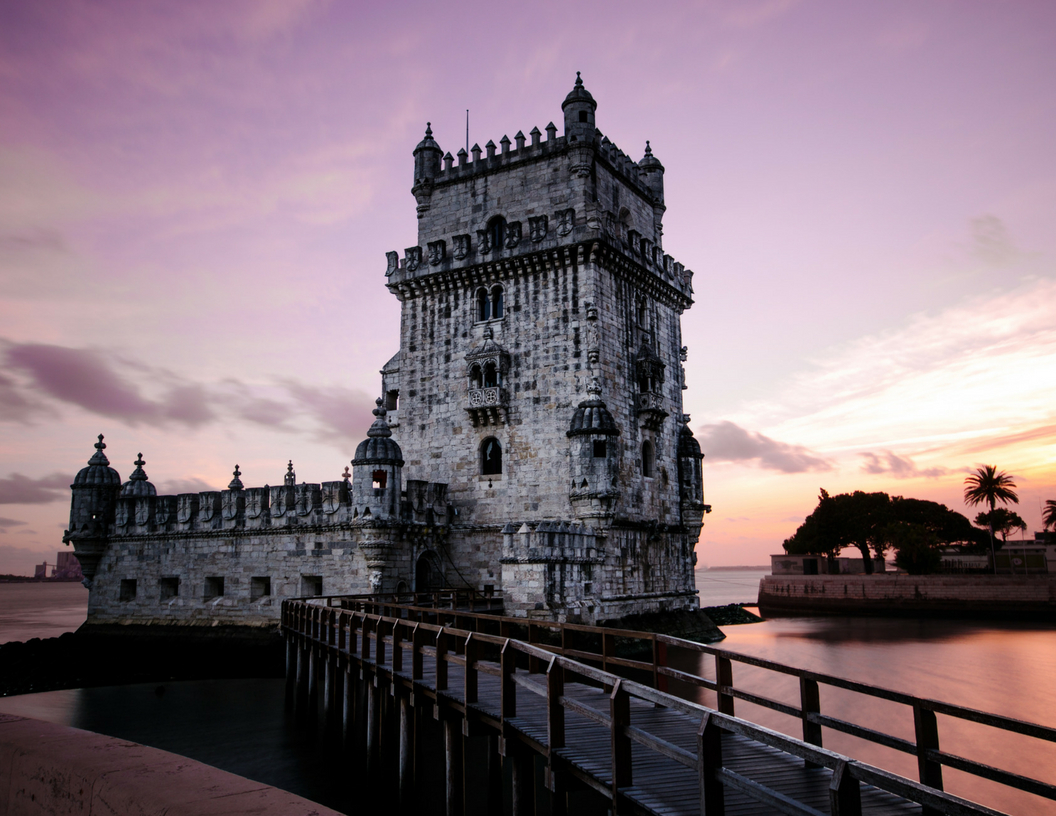 View of castle in Portugal